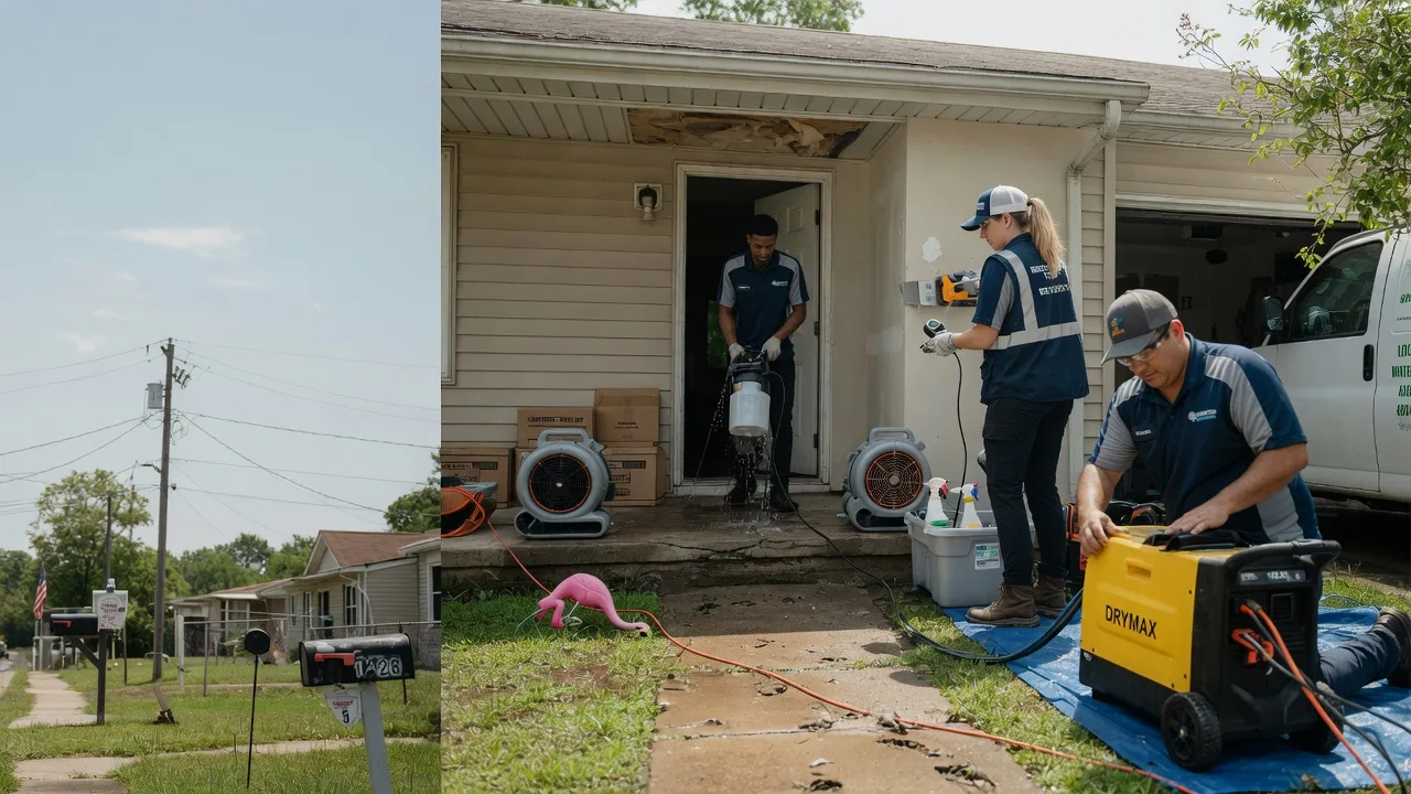 Storm Damage Water Removal in Glenwood, AL near me